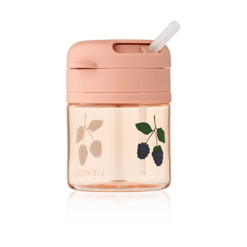 Pavia Becher mit Strohhalm 28 cl - Berry-Pale Tuscany - Liewood