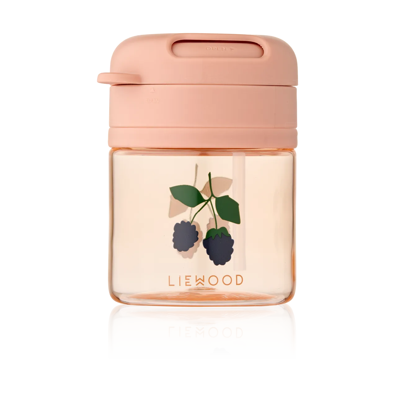 Pavia Becher mit Strohhalm, Berry-Pale Tuscany, 28 cl Liewood