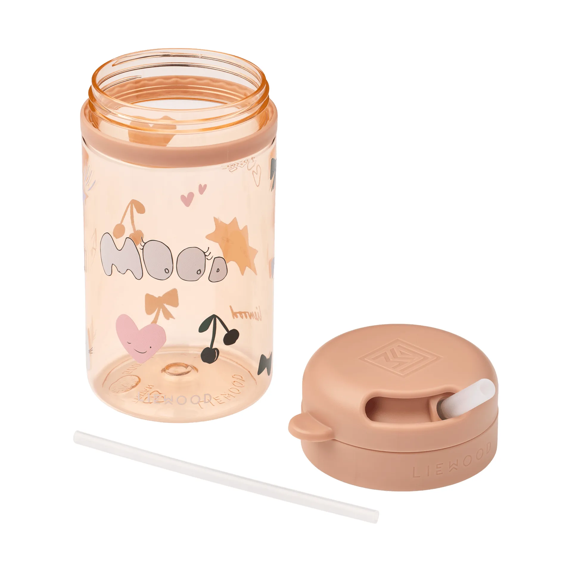 Pavia Becher mit Strohhalm, Mood-pale tuscany Liewood