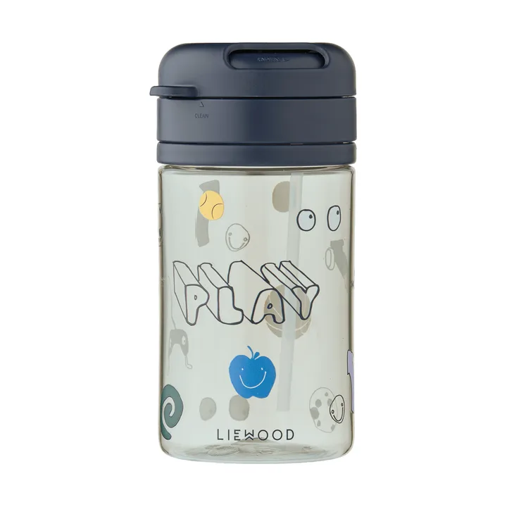 Pavia Becher mit Strohhalm - Play-dusty peppermint - Liewood