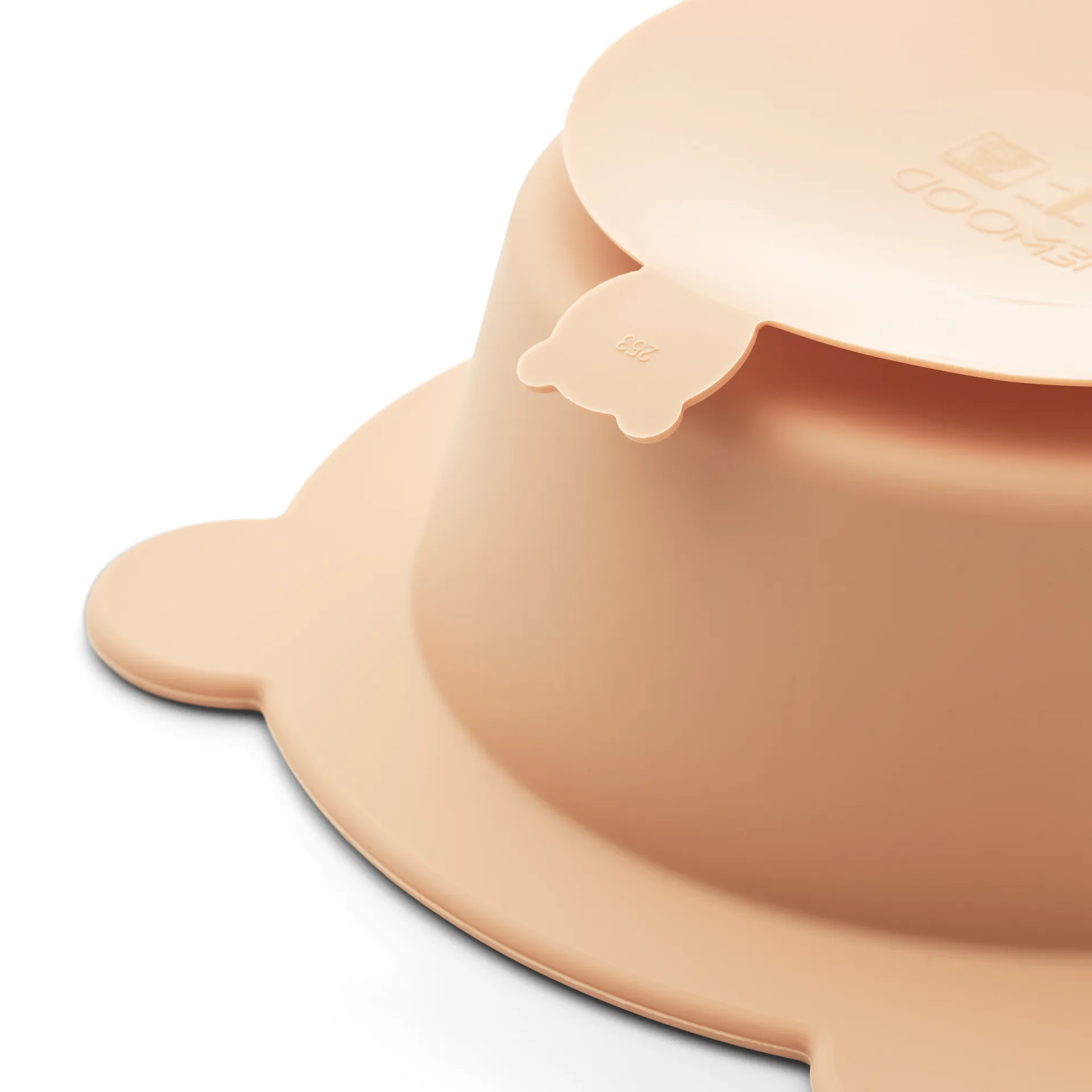 Peony Schale mit Saugnapf Ø16 cm 2-teilig, Mustard-tuscany rose mix Liewood