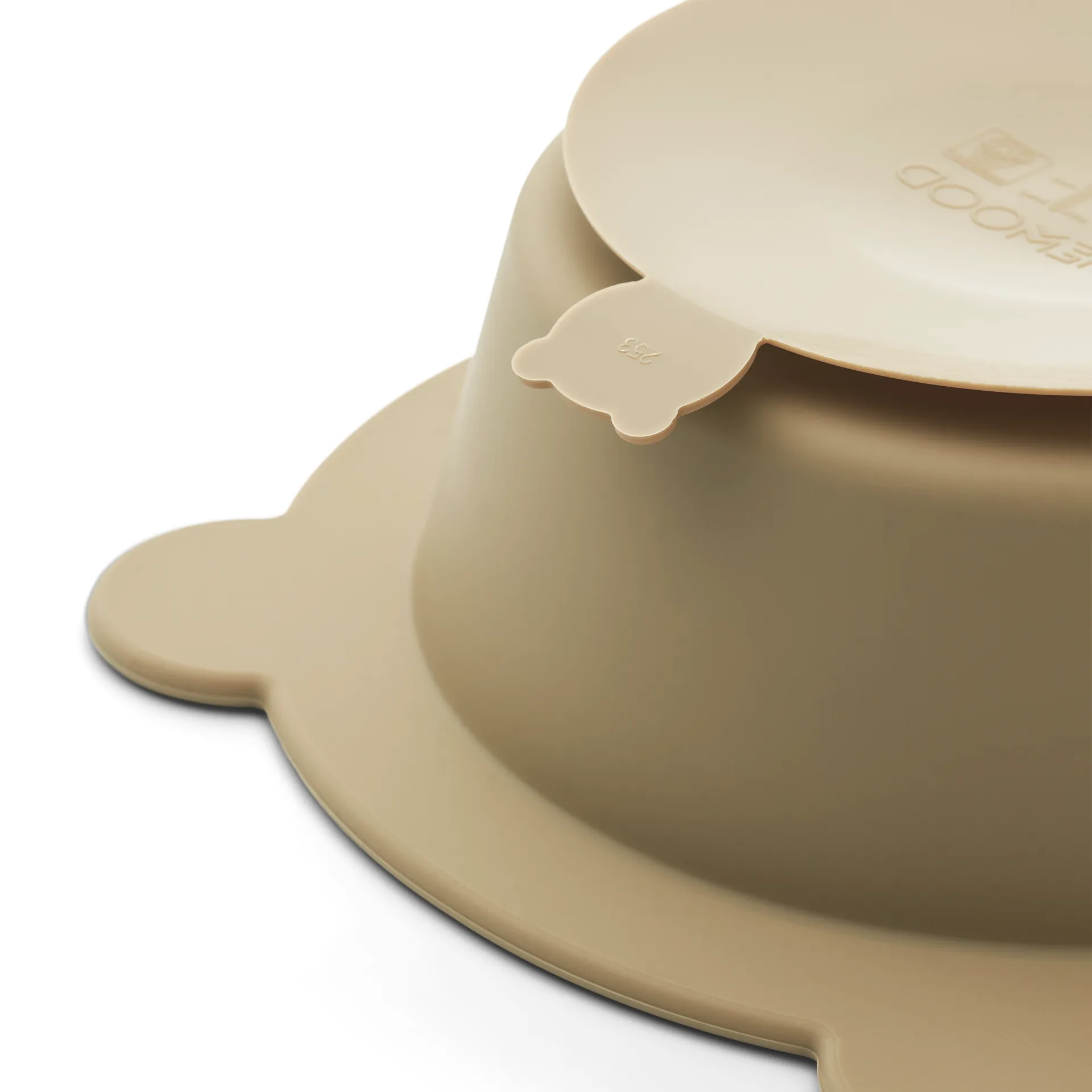 Peony Schale mit Saugnapf Ø16 cm 2-teilig, Sandy-Oat Liewood