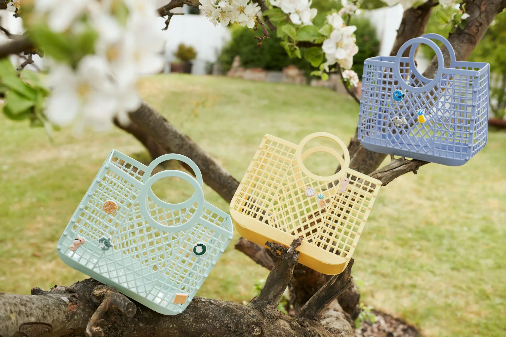 Samantha Korb mit Charms, Light Peppermint Liewood