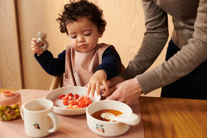Vivi printed Geschirrset 4-teilig, Peach-Sea shell mix Liewood