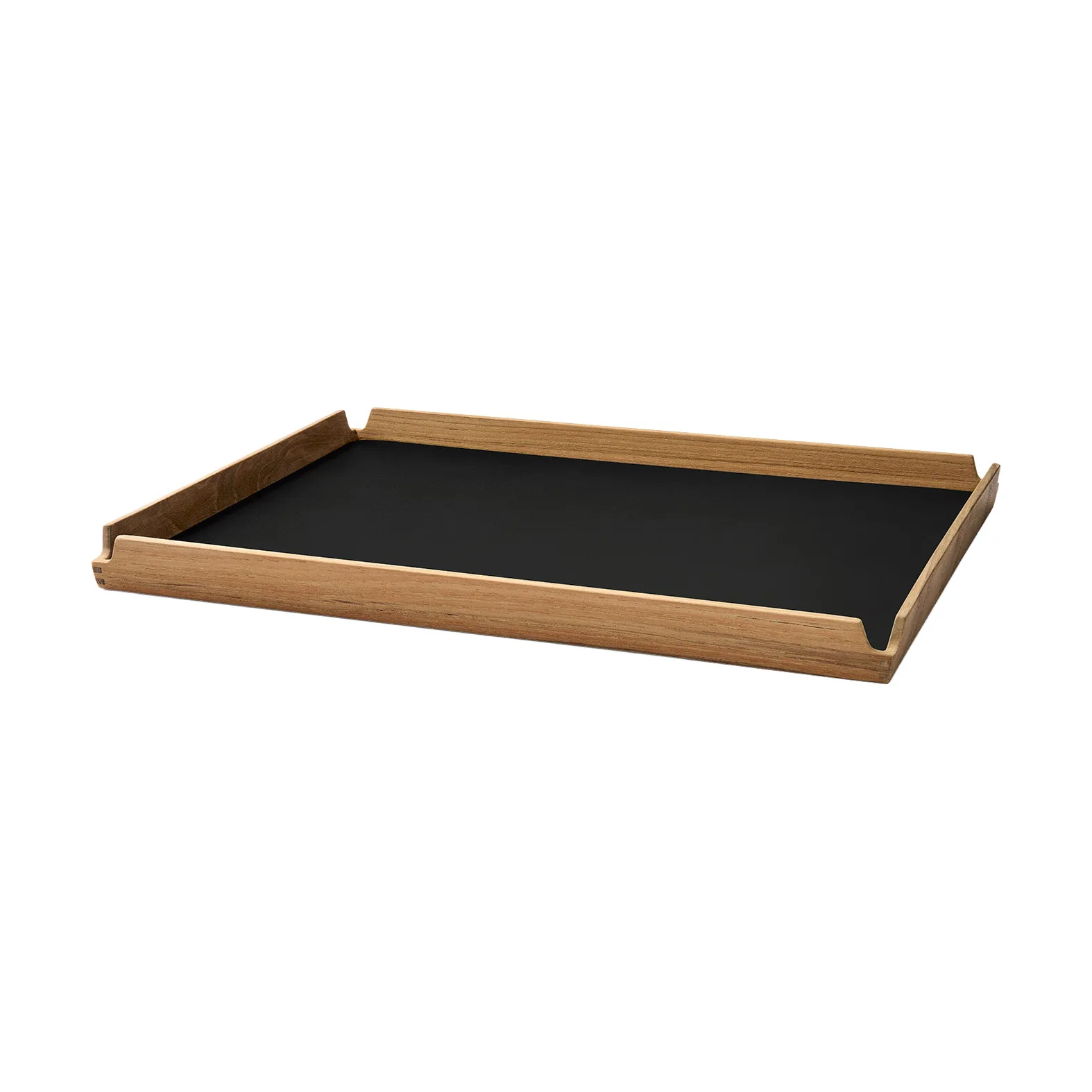 Airy Teak-Tablett square L, Nupo black ink LIND DNA