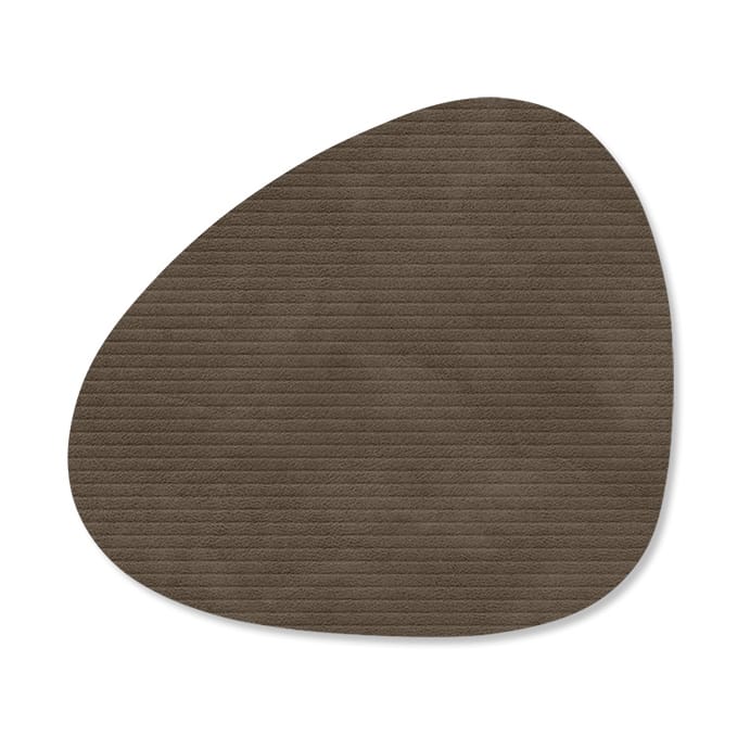 Corduroy Glasuntersetzer curve - Caviar - LIND DNA