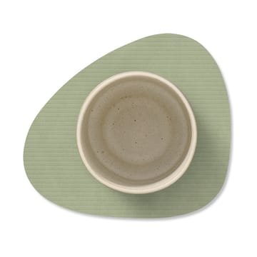 Corduroy Glasuntersetzer curve - Olive Green - LIND DNA