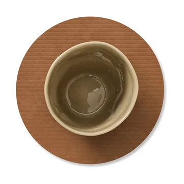 Corduroy Glasuntersetzer - Nature, circle - LIND DNA