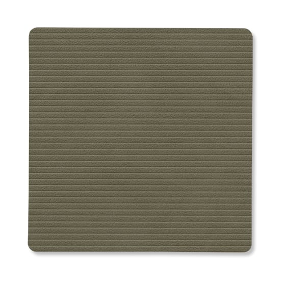 Corduroy Glasuntersetzer square - Army Green - LIND DNA