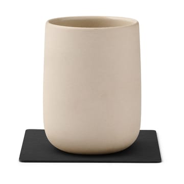 Corduroy Glasuntersetzer square - Black - LIND DNA