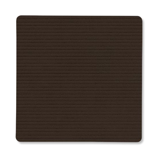 Corduroy Glasuntersetzer square - Hazel - LIND DNA