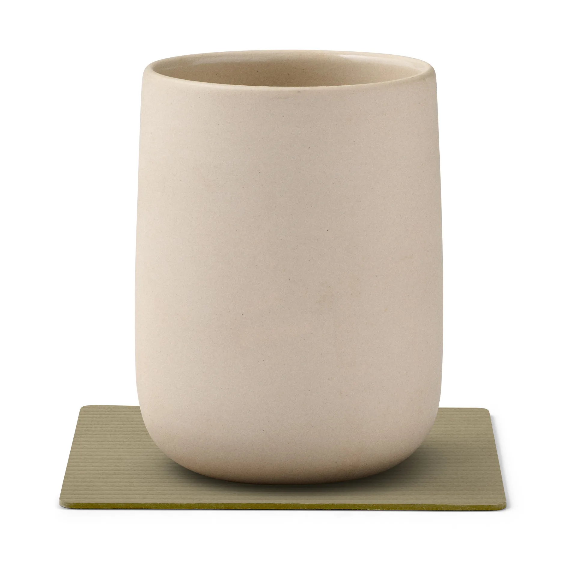 Corduroy Glasuntersetzer square, Herbal Dust LIND DNA