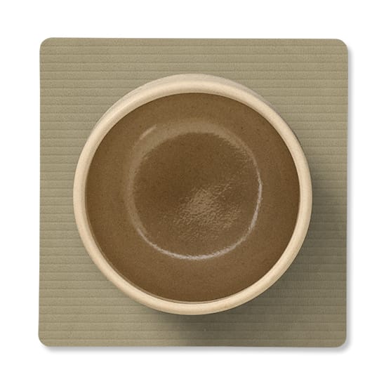 Corduroy Glasuntersetzer square, Herbal Dust LIND DNA