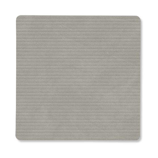 Corduroy Glasuntersetzer square - Light Grey - LIND DNA