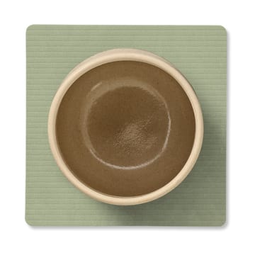 Corduroy Glasuntersetzer square - Olive Green - LIND DNA