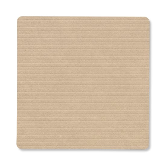 Corduroy Glasuntersetzer square - Sand - LIND DNA
