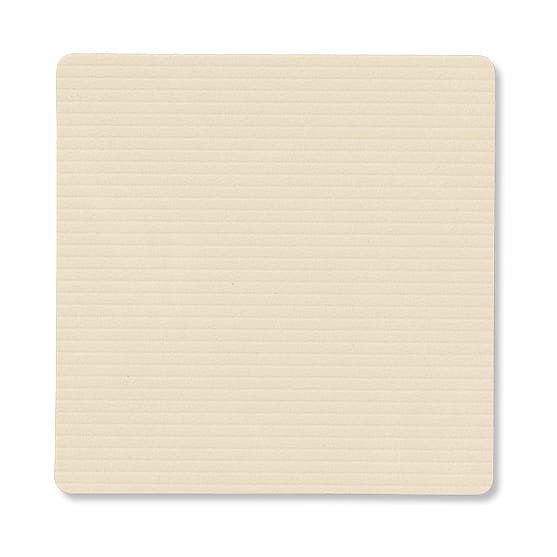 Corduroy Glasuntersetzer square - Vanilla - LIND DNA