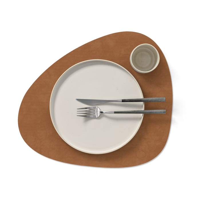Corduroy Tischset curve L, Nature LIND DNA