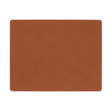 Corduroy Tischset square L - Rust, 45x35 cm - LIND DNA