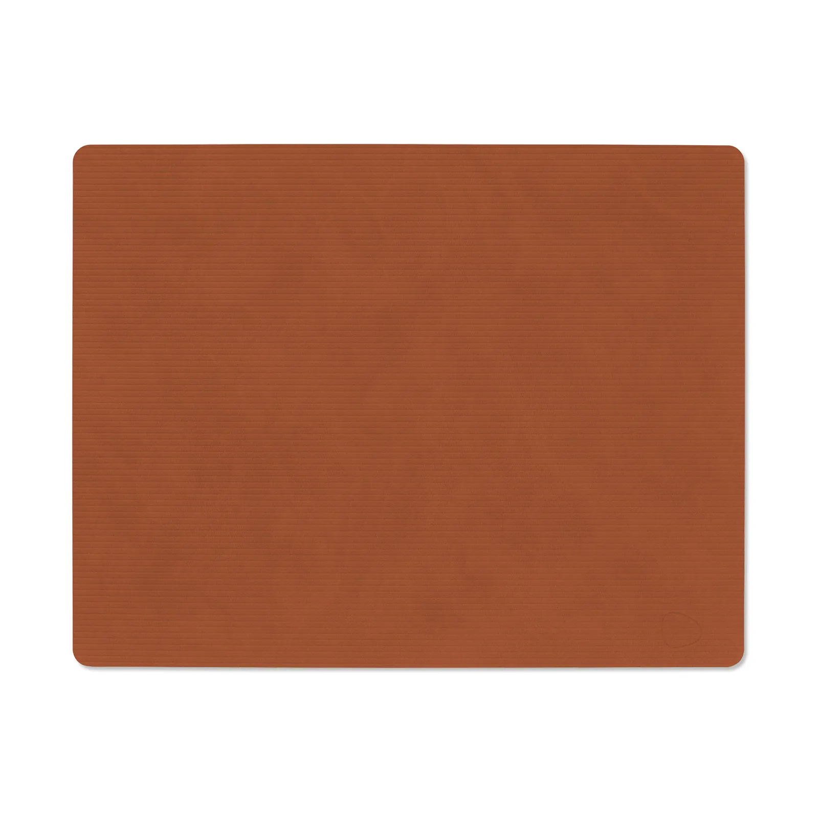 Corduroy Tischset square L, Rust LIND DNA