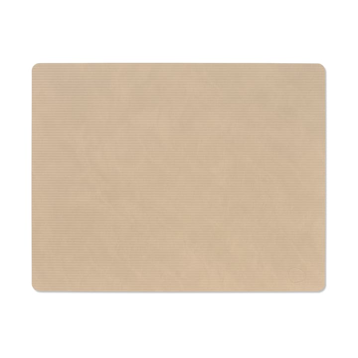 Corduroy Tischset square L - Sand - LIND DNA
