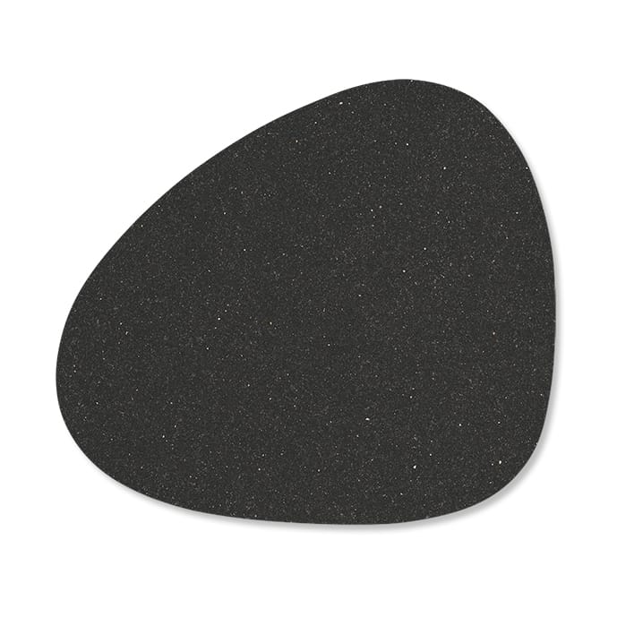 Core Glasuntersetzer curve - Flecked anthracite - LIND DNA