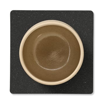 Core Glasuntersetzer square - Flecked anthracite - LIND DNA