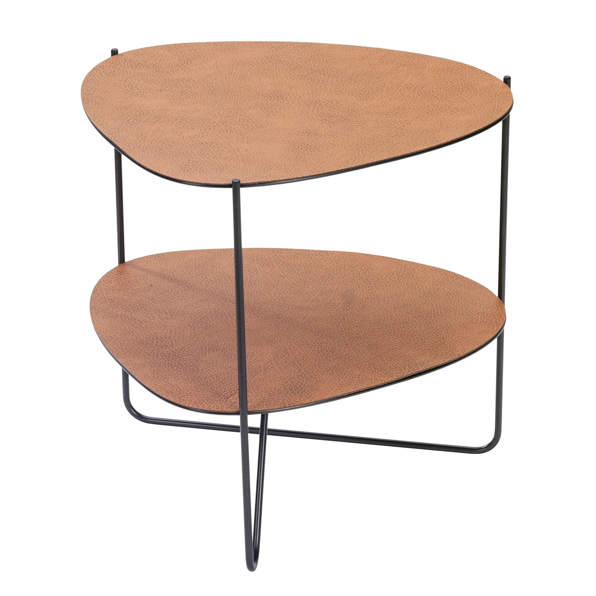 Curve Double Hippo Beistelltisch, Nature LIND DNA