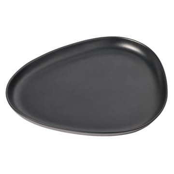 Curve Stoneware Servierteller 30 x 35cm - Black - LIND DNA