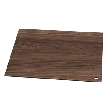 Cut & Serve square Schneidebrett L - Walnuss - LIND DNA