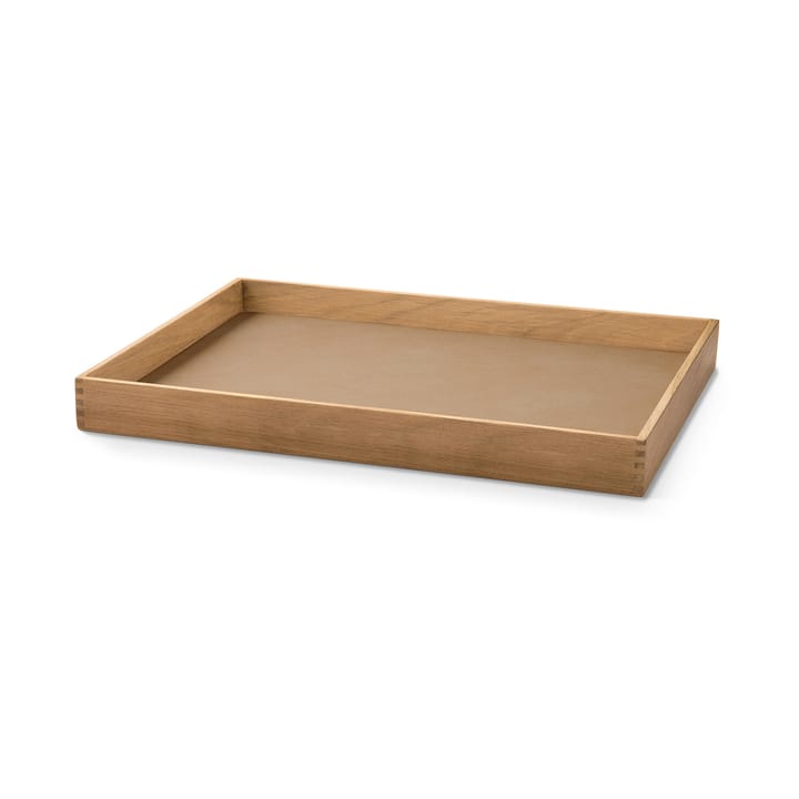 Even Teak-Tablett square M, Nupo nougat LIND DNA