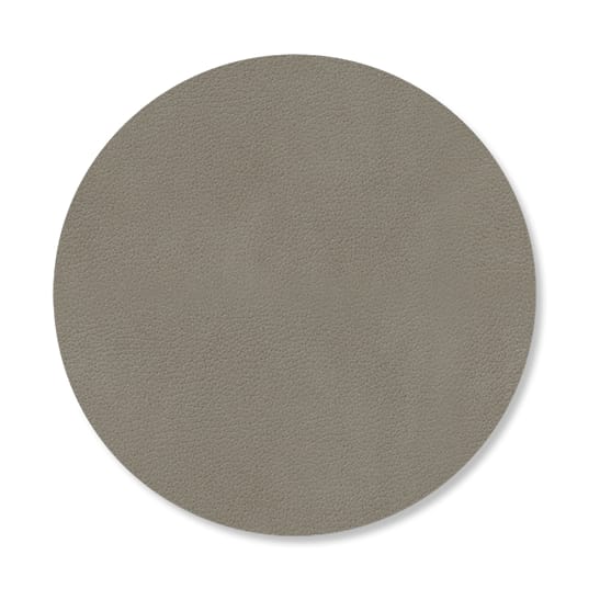 Nupo Glasuntersetzer circle doppelseitig 1 St., Linen-Flint Grey LIND DNA