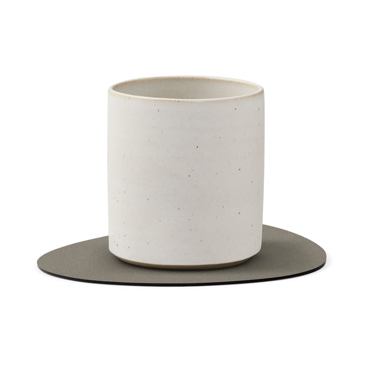 Nupo Glasuntersetzer curve, Flint grey LIND DNA
