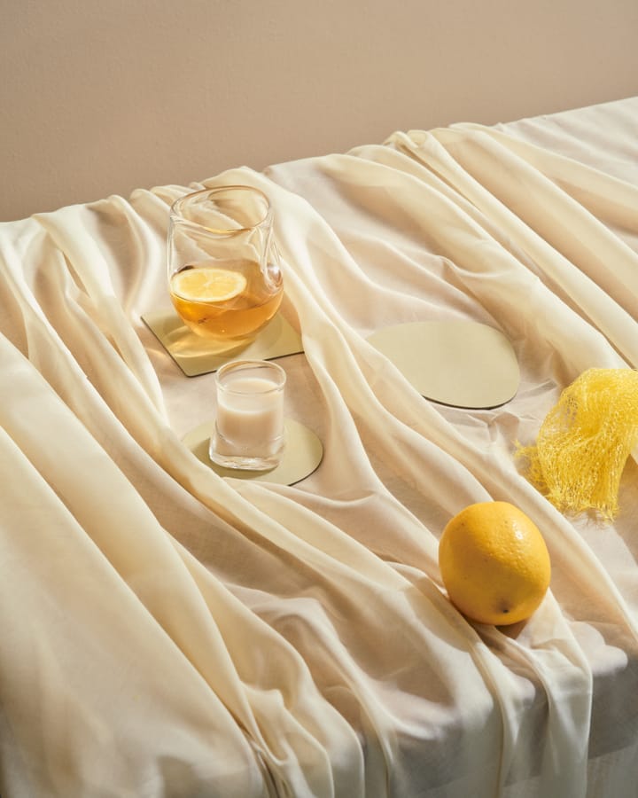 Nupo Glasuntersetzer curve, Lemon sorbet LIND DNA