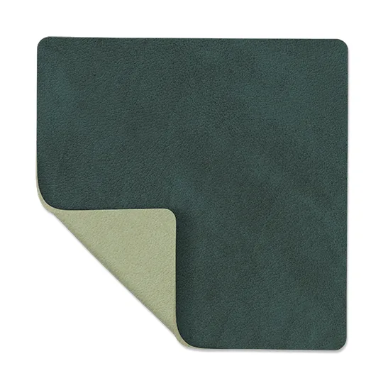 Nupo Glasuntersetzer square doppelseitig 1 St., Dark green-olive green LIND DNA