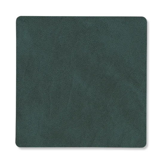 Nupo Glasuntersetzer square doppelseitig 1 St., Dark green-olive green LIND DNA