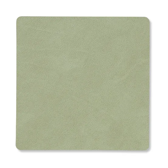 Nupo Glasuntersetzer square doppelseitig 1 St., Dark green-olive green LIND DNA