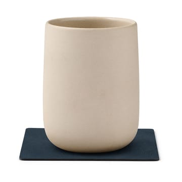 Nupo Glasuntersetzer square doppelseitig 1 St. - Midnight blue-petrol - LIND DNA