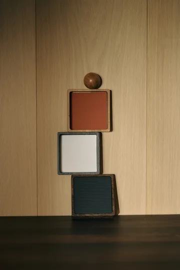 Nupo Glasuntersetzer square - Pure white - LIND DNA