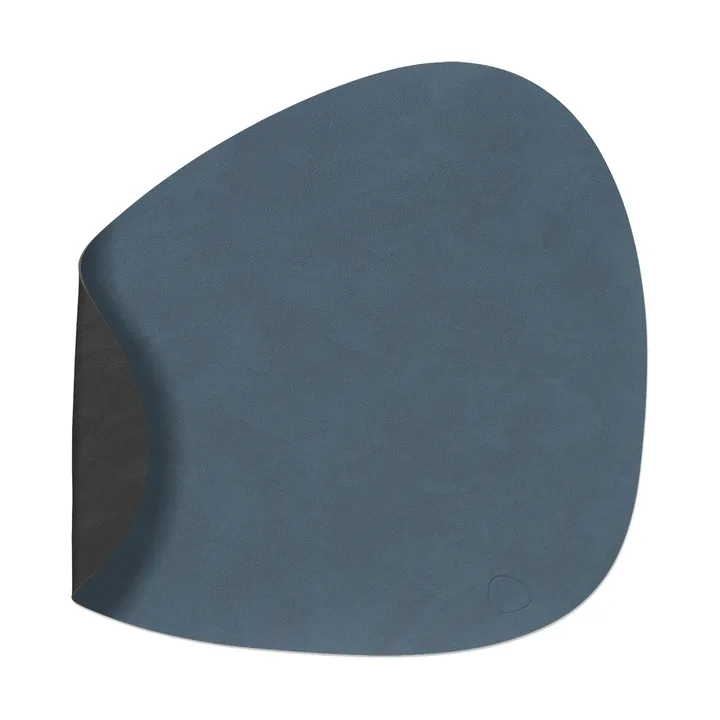 Nupo Platzdecke reversibel curve L 1 St. - Dark blue-black, 44x37 cm - LIND DNA