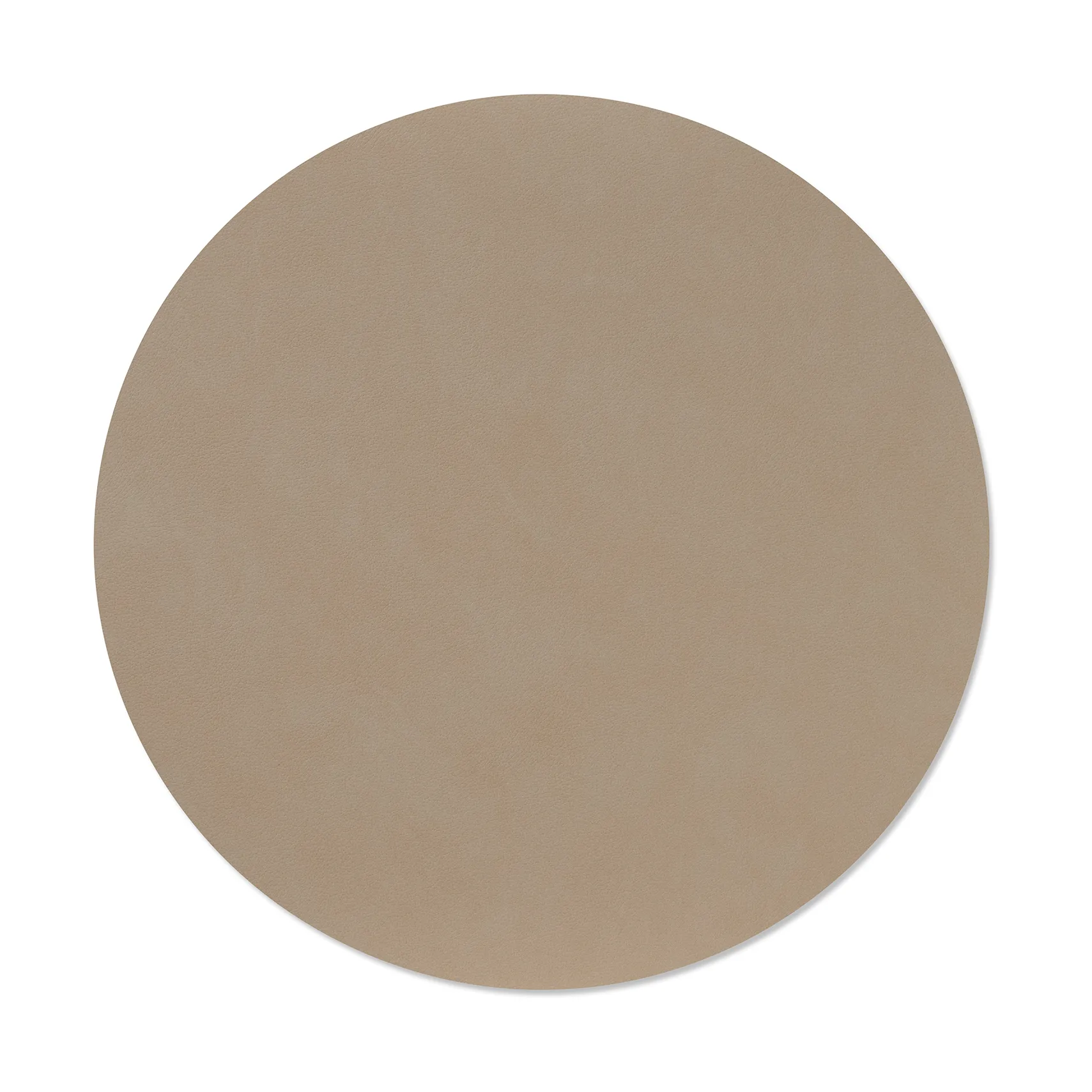 Nupo Tischset, Clay brown, circle, L LIND DNA