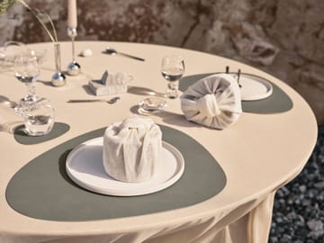 Nupo Tischset curve L - Flint grey - LIND DNA