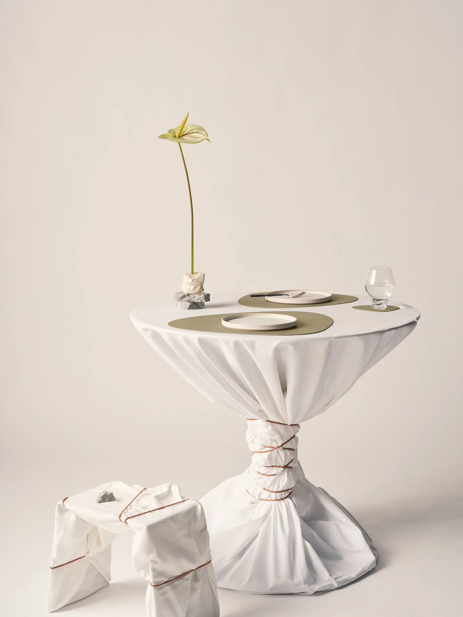 Nupo Tischset curve L, Herbal dust LIND DNA