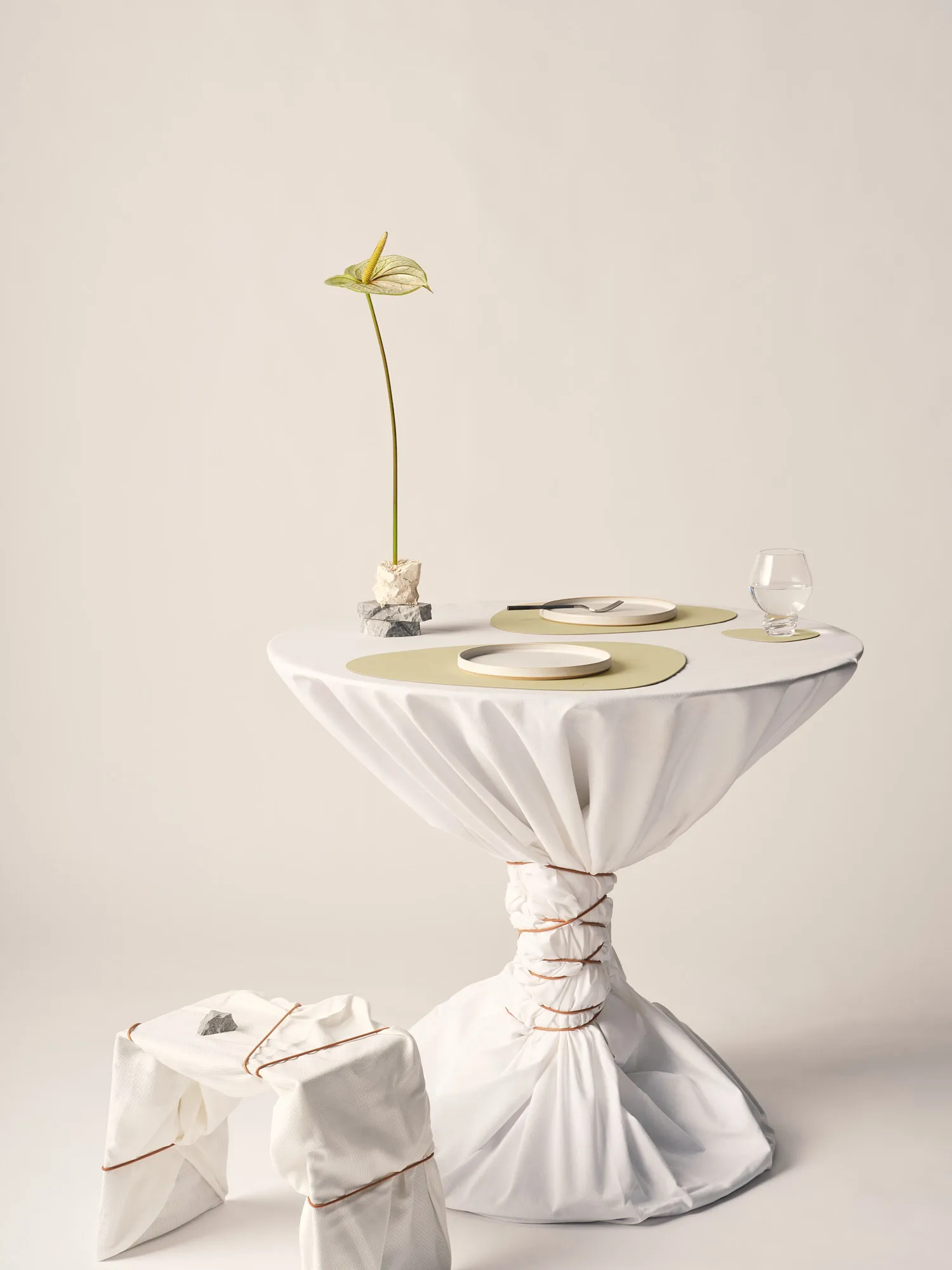 Nupo Tischset curve L, Lemon sorbet LIND DNA