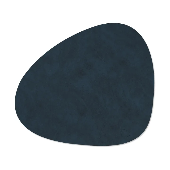 Nupo Tischset curve L - Midnight blue, 44x37 cm - LIND DNA