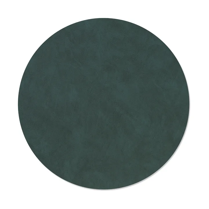 Nupo Tischset - Dark green, circle, L, Ø38 cm - LIND DNA