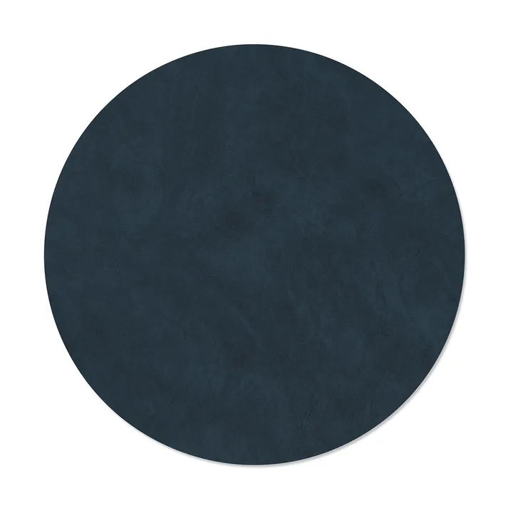 Nupo Tischset - Midnight blue, circle, L, Ø38 cm - LIND DNA