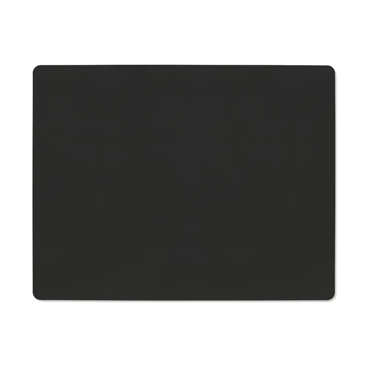 Nupo Tischset square L - Black ink, 45x35 cm - LIND DNA
