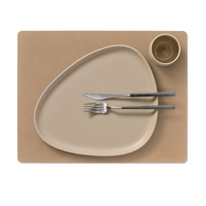 Nupo Tischset square L, Nougat LIND DNA