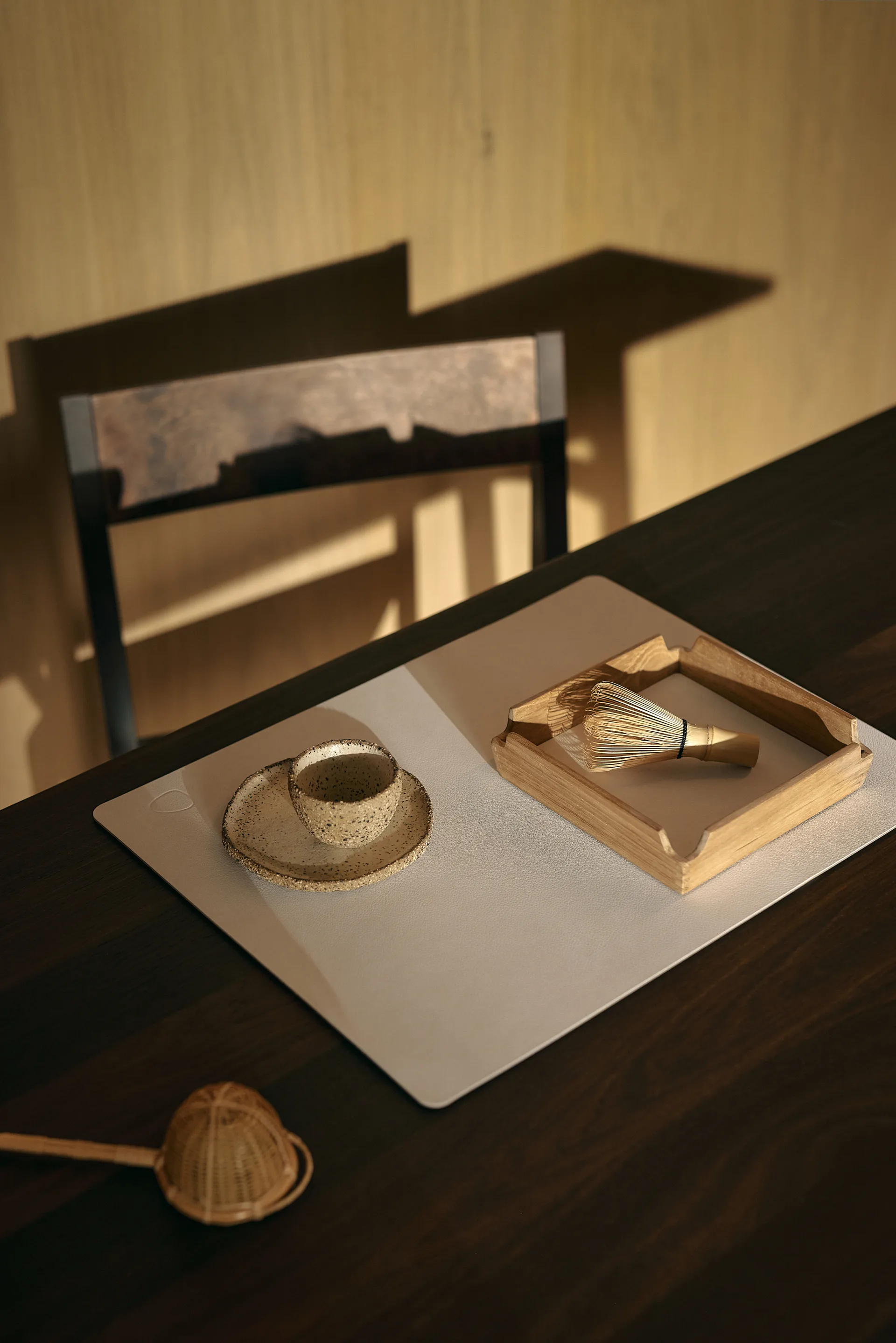 Nupo Tischset square L, Pure white LIND DNA